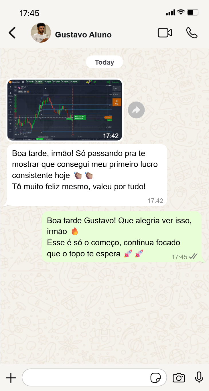 Depoimento de Gustavo - Primeiro lucro consistente
